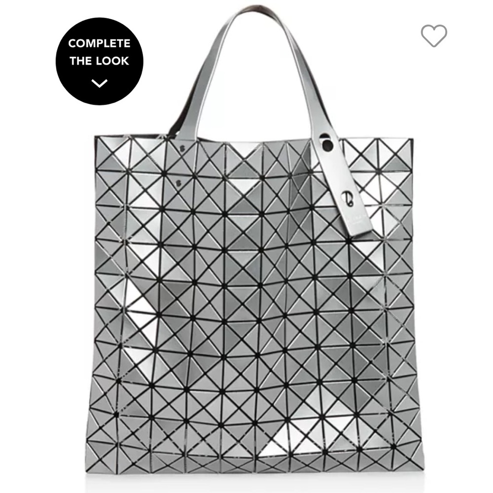 Bao Bao Issey Miyake Prism Large Tote Silver